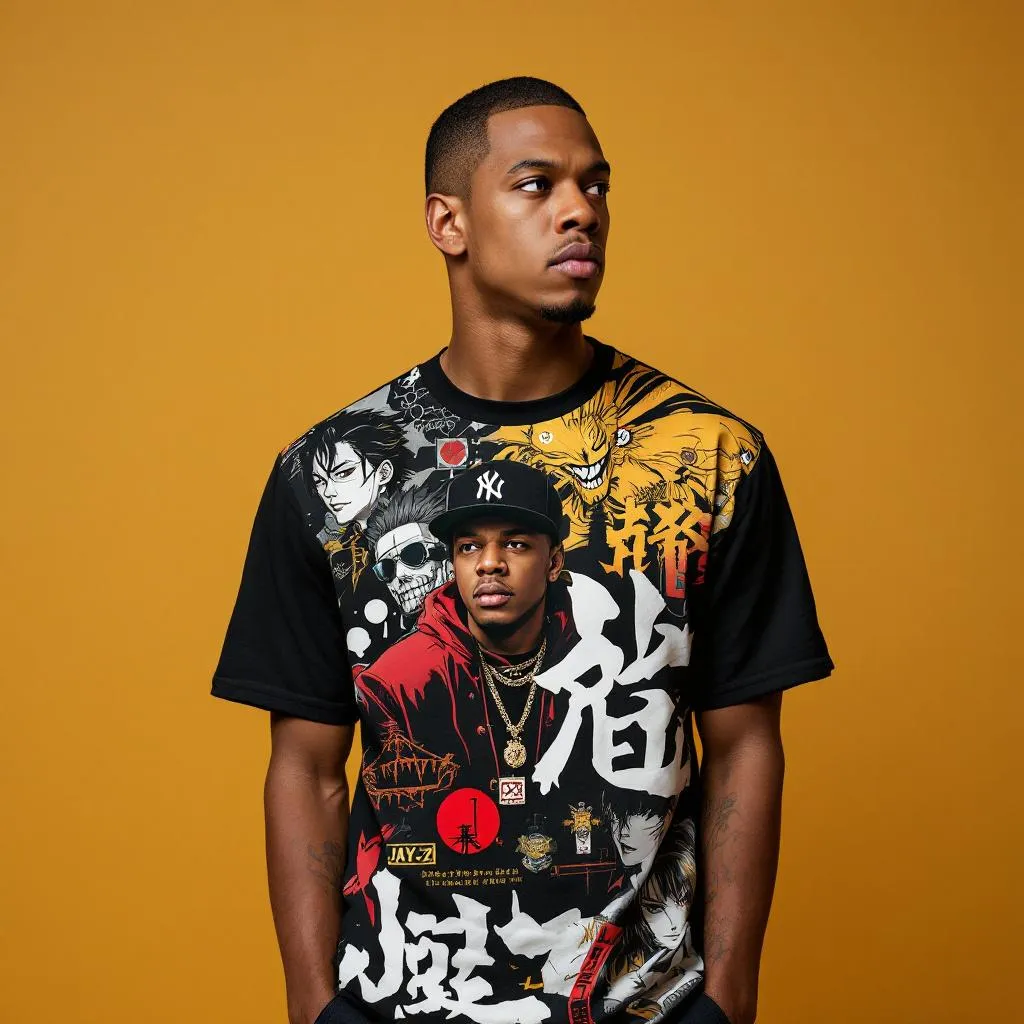 T-shirt Otaku Jay-Z - Collection Hip-Hop Culture Exclusive | 