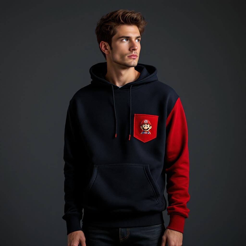 Sweat Mario Pocket - Collection Gaming Exclusive |  - Sweat-shirt crewneck otaku