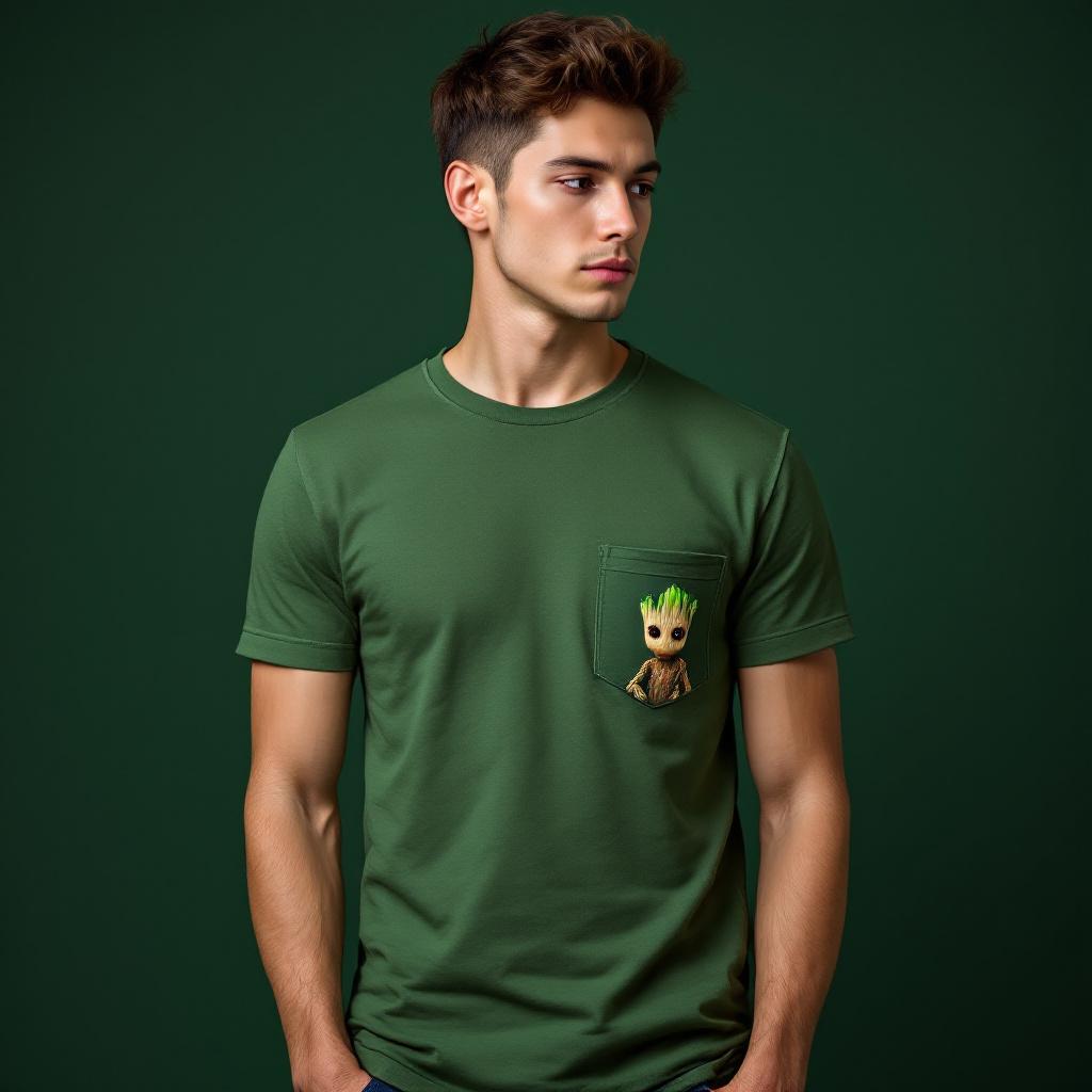 T-shirt Baby Groot PKT - Collection Cinéma Marvel | 