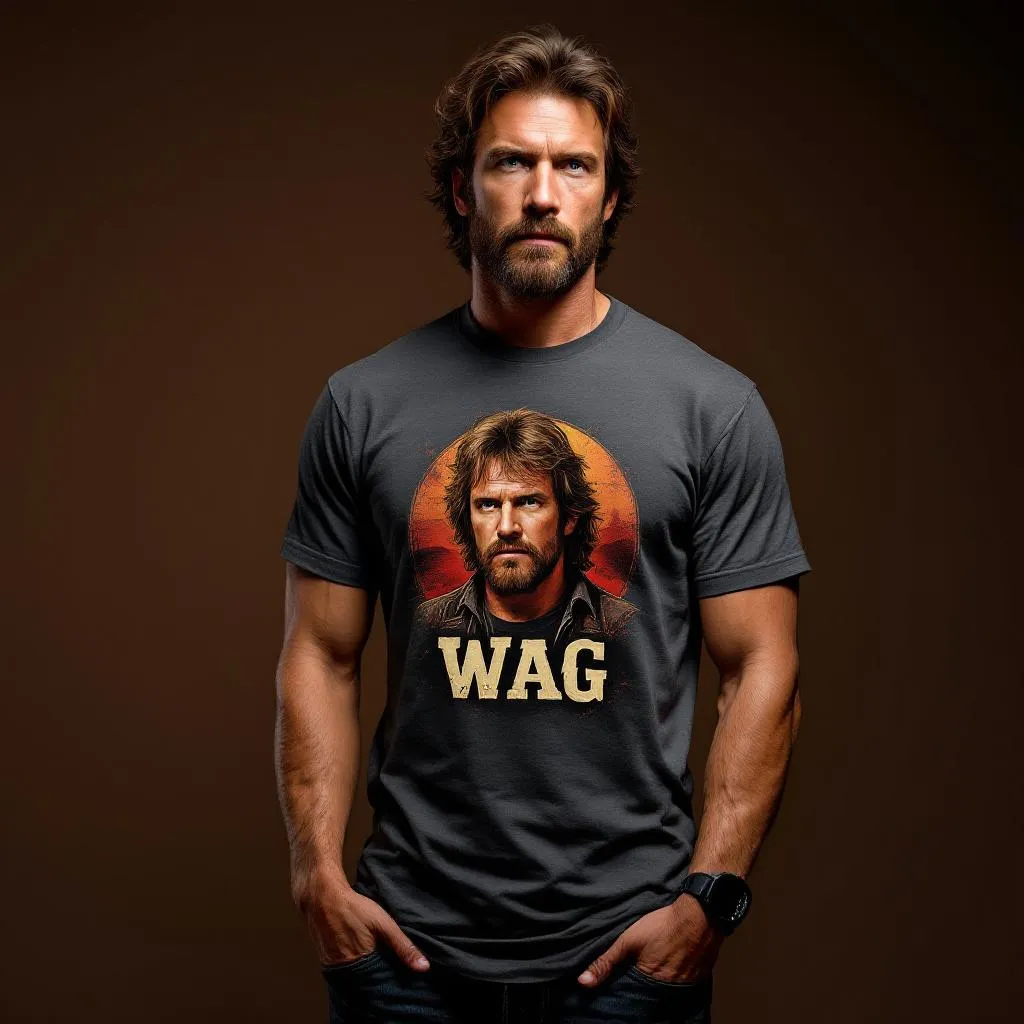 T-shirt Chuck Norris WAG - Collection Cinéma Action | 