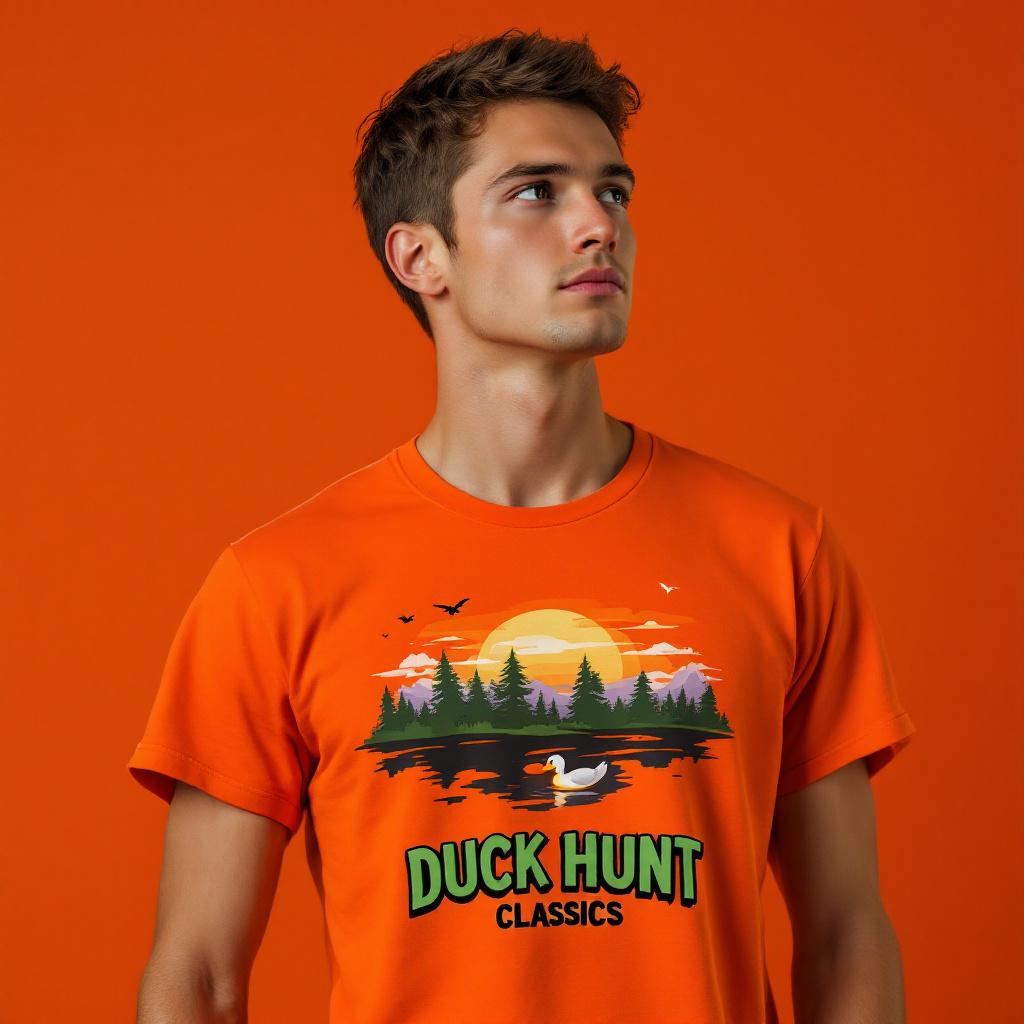 T-shirt Duck Hunt Classics - Collection Nintendo Rétro |  - Collection Nintendo Otaku
