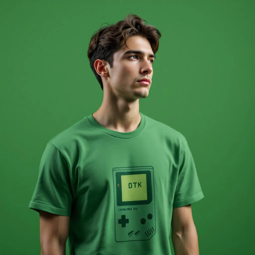 T-shirt Game Boy OTK - Collection Nintendo Rétro |  - Collection Nintendo Otaku