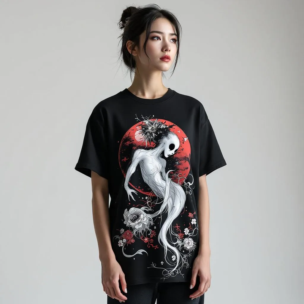 T-shirt Ghost Geisha - Collection Cinéma Horror Japonais | 